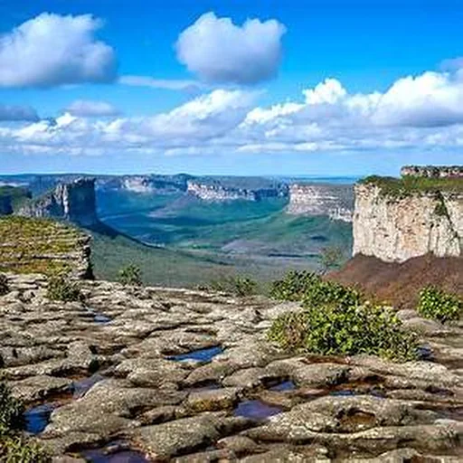 Vale e paisagem de Palmeiras e Capão