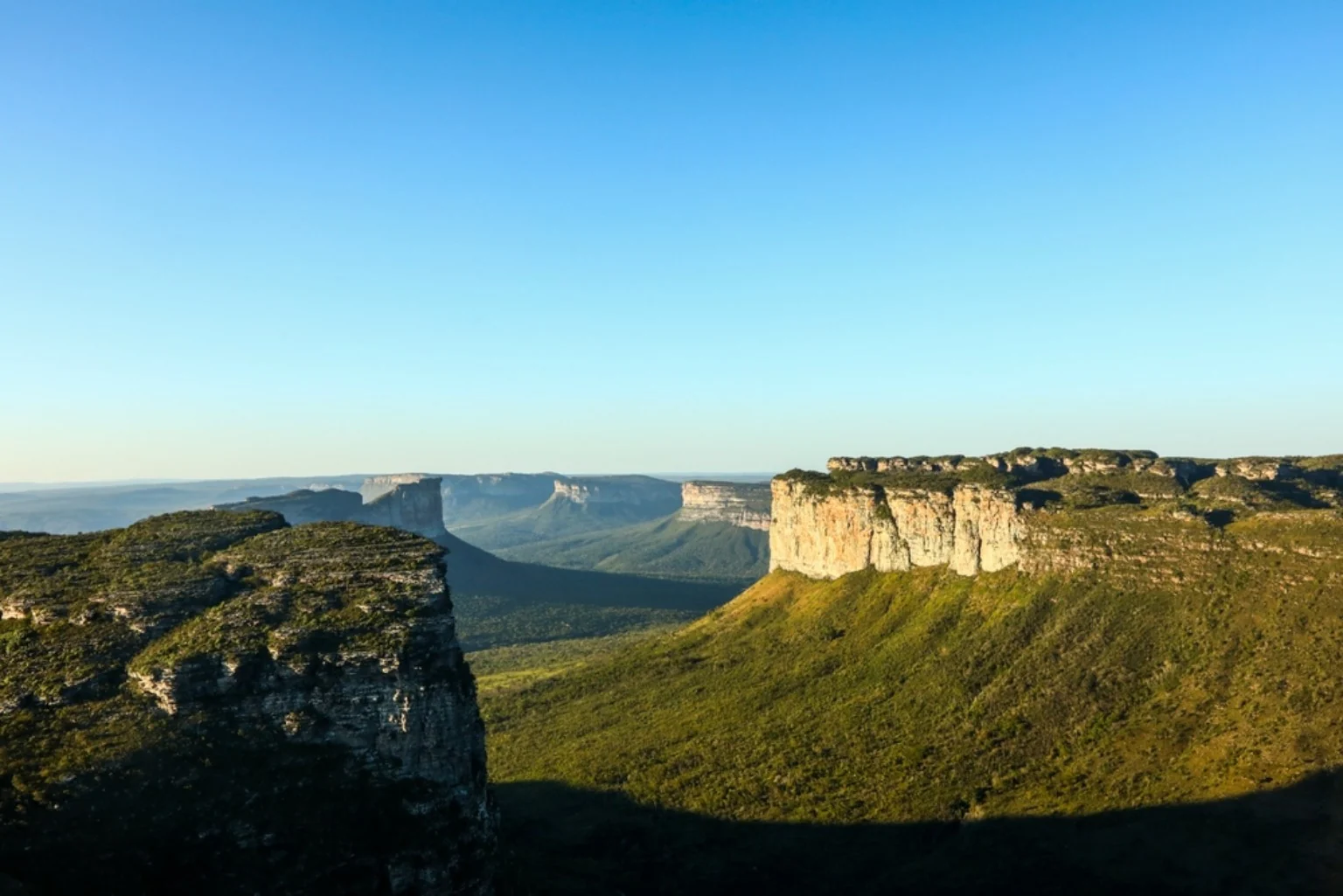 Cachoeira da Fumaça por cima na Chapada Diamantina