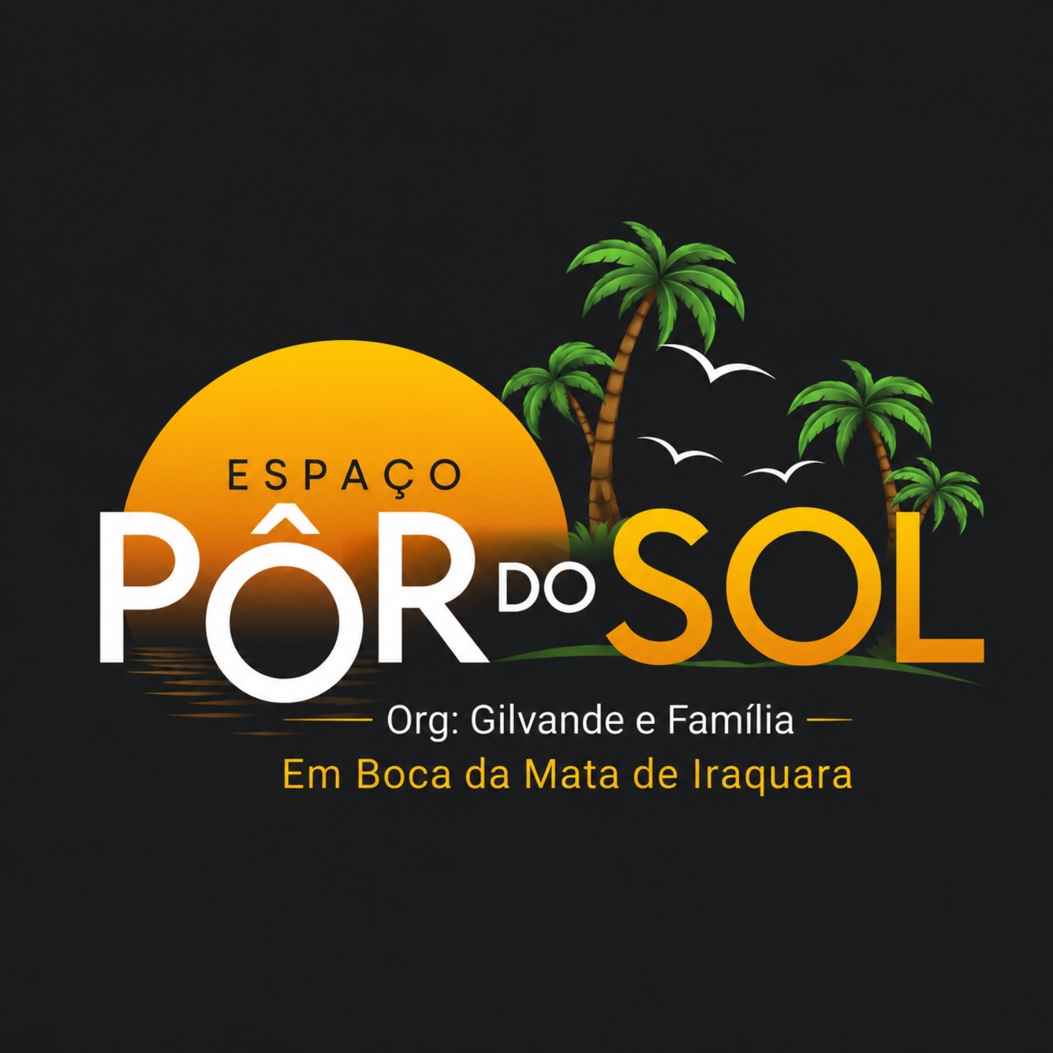 Logo oficial Espaço Pôr do Sol