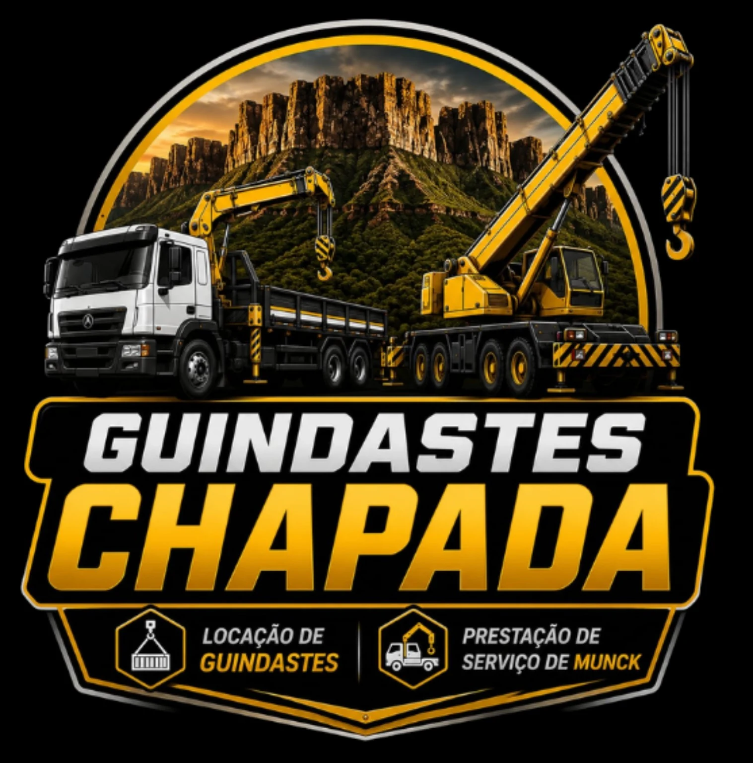 Logo Guindastes Chapada